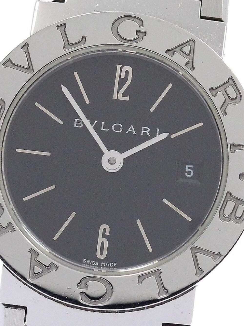 BVLGARI BVLGARIBVLGARI BB26SS Date black Dial Quartz Ladies Watch